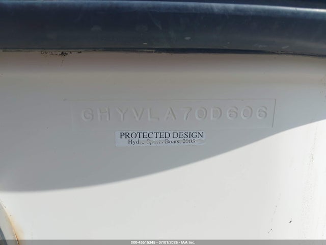 Продажа на аукционе авто 2006 Hydra-sports Other, vin: GHYVLA70D606, номер лота: 45515345