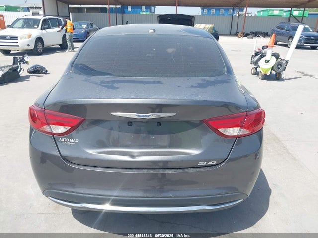 2015 Chrysler 200 Limited მანქანა იყიდება აუქციონზე, vin: 1C3CCCAB7FN561902, აუქციონის ნომერი: 45515348