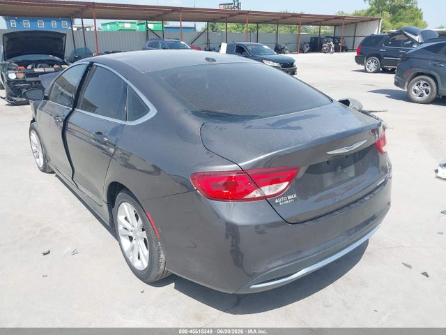 2015 Chrysler 200 Limited მანქანა იყიდება აუქციონზე, vin: 1C3CCCAB7FN561902, აუქციონის ნომერი: 45515348