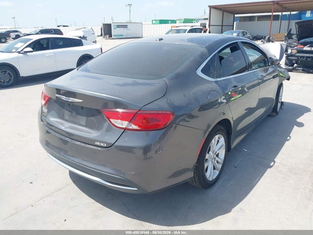 2015 Chrysler 200 Limited მანქანა იყიდება აუქციონზე, vin: 1C3CCCAB7FN561902, აუქციონის ნომერი: 45515348