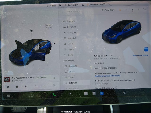 Tesla Model 3 Long Range/mid Range/standard Range/standard Range Plus 2019 5YJ3E1EA0KF486383 Image 7