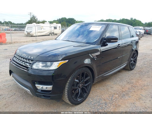 Продажа на аукционе авто 2016 Land Rover Range Rover Sport 3.0l V6 Supercharged Hse, vin: SALWR2VF9GA643159, номер лота: 45515544
