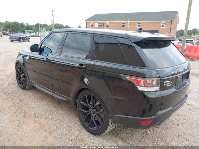 Продажа на аукционе авто 2016 Land Rover Range Rover Sport 3.0l V6 Supercharged Hse, vin: SALWR2VF9GA643159, номер лота: 45515544