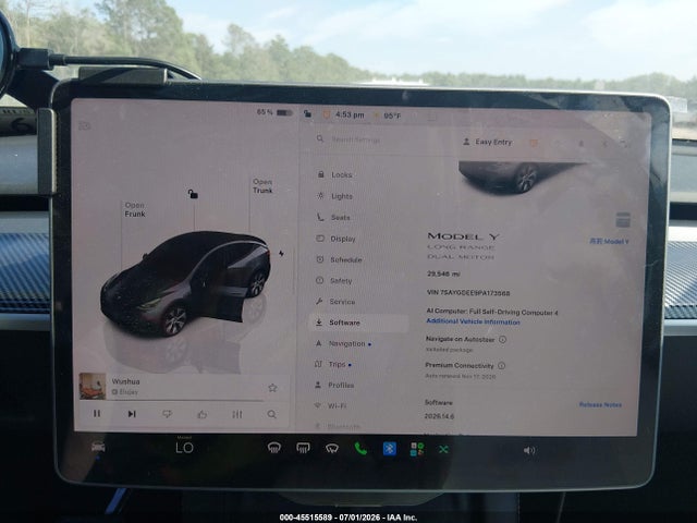 7SAYGDEE9PA173568 Tesla Model Y Awd/long Range Dual Motor All-wheel Drive