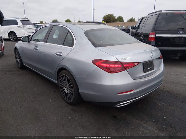 Продажа на аукционе авто 2024 Mercedes-benz C 300, vin: W1KAF4HB5RR184799, номер лота: 45515592