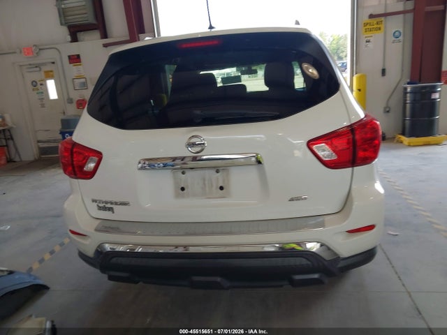 2017 Nissan Pathfinder S მანქანა იყიდება აუქციონზე, vin: 5N1DR2MMXHC913838, აუქციონის ნომერი: 45515651