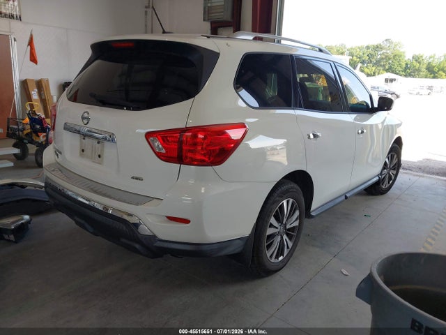 2017 Nissan Pathfinder S მანქანა იყიდება აუქციონზე, vin: 5N1DR2MMXHC913838, აუქციონის ნომერი: 45515651