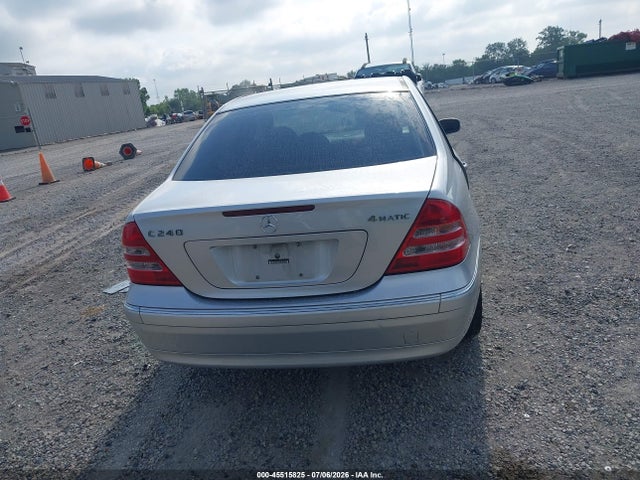 2003 Mercedes-benz C 240 4matic მანქანა იყიდება აუქციონზე, vin: WDBRF81JX3F376863, აუქციონის ნომერი: 45515825