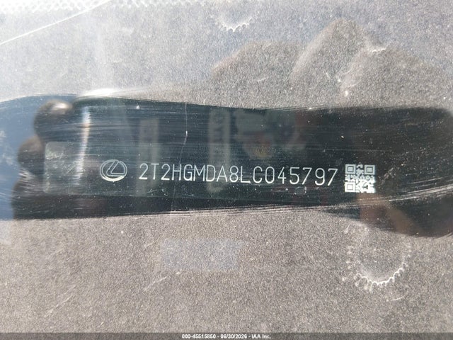 Aukcja sprzedaży 2020 Lexus Rx 450h, vin: 2T2HGMDA8LC045797, numer aukcji: 45515850