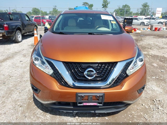 2015 Nissan Murano Platinum მანქანა იყიდება აუქციონზე, vin: 5N1AZ2MH3FN276668, აუქციონის ნომერი: 45515884