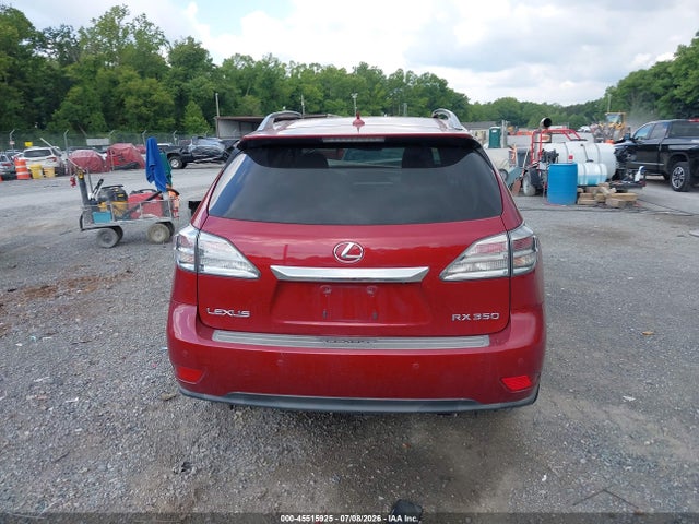 2010 Lexus Rx 350 მანქანა იყიდება აუქციონზე, vin: 2T2ZK1BA6AC024397, აუქციონის ნომერი: 45515925