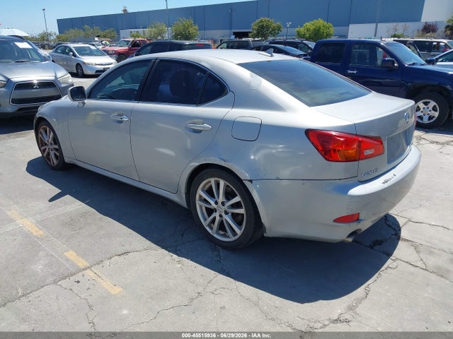 Aukcja sprzedaży 2007 Lexus Is 250, vin: JTHBK262875039275, numer aukcji: 45515936