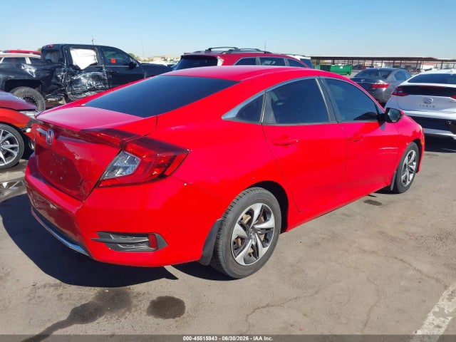Honda Civic Lx 2020 2HGFC2F65LH526800 Image 4