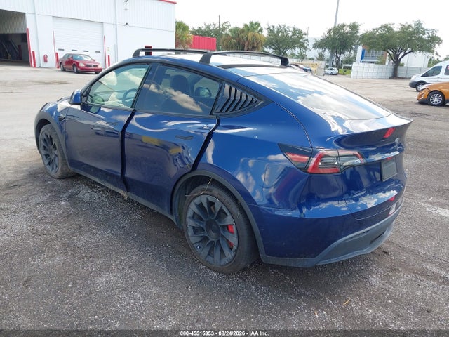 2021 Tesla Model Y Long Range Dual Motor All-wheel Drive მანქანა იყიდება აუქციონზე, vin: 5YJYGDEE8MF080486, აუქციონის ნომერი: 45515953