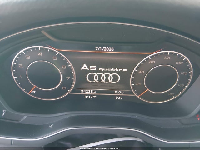 45515970 :رقم المزاد ، WAUENCF54KA096950 vin ، 2019 Audi A5 45 Premium مزاد بيع