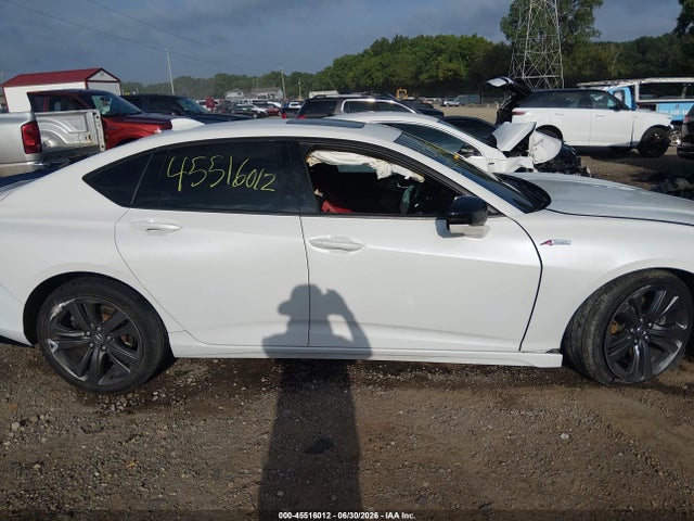 2021 Acura Tlx A-spec Package მანქანა იყიდება აუქციონზე, vin: 19UUB6F5XMA002096, აუქციონის ნომერი: 45516012