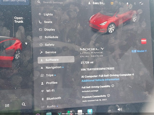 7SAYGDEE8PA176302 Tesla Model Y Awd/long Range Dual Motor All-wheel Drive
