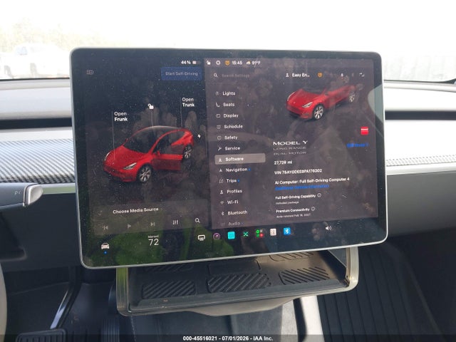 7SAYGDEE8PA176302 Tesla Model Y Awd/long Range Dual Motor All-wheel Drive