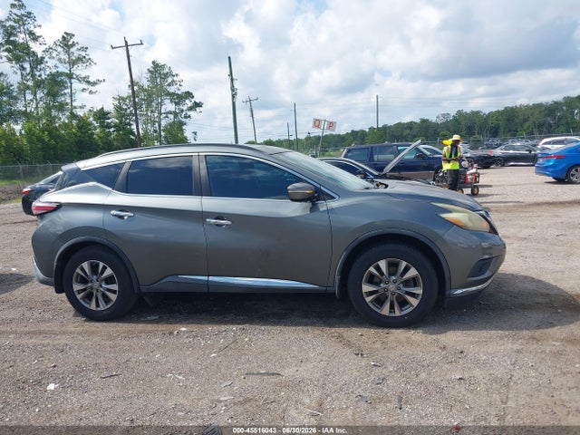 2015 Nissan Murano Sv მანქანა იყიდება აუქციონზე, vin: 5N1AZ2MGXFN218905, აუქციონის ნომერი: 45516043