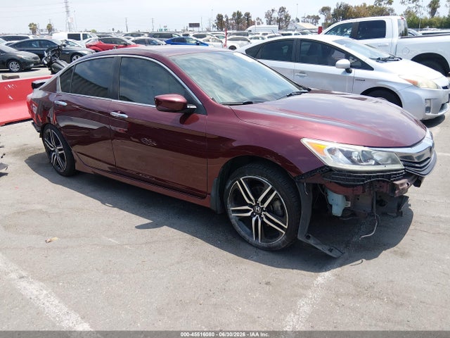 Продаж на аукціоні авто 2016 Honda Accord Sport, vin: 1HGCR2F51GA104262, номер лоту: 45516080