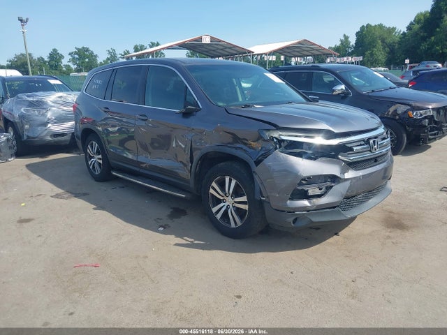 2018 Honda Pilot Ex-l მანქანა იყიდება აუქციონზე, vin: 5FNYF6H58JB038941, აუქციონის ნომერი: 45516118