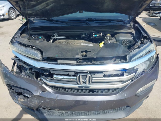 2018 Honda Pilot Ex-l მანქანა იყიდება აუქციონზე, vin: 5FNYF6H58JB038941, აუქციონის ნომერი: 45516118