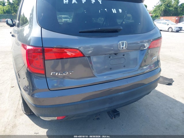 2018 Honda Pilot Ex-l მანქანა იყიდება აუქციონზე, vin: 5FNYF6H58JB038941, აუქციონის ნომერი: 45516118