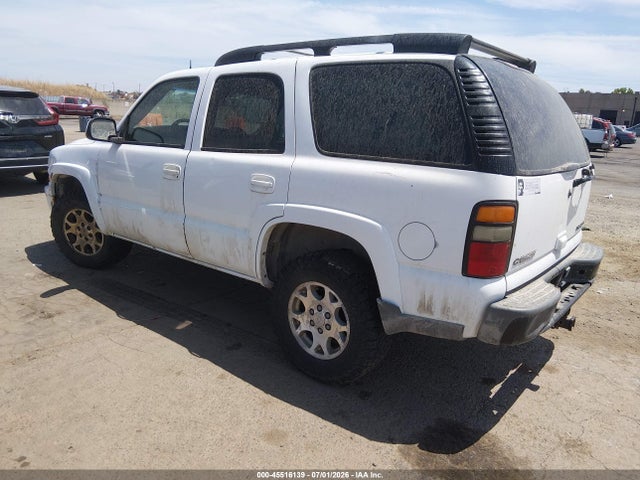 45516139 :رقم المزاد ، 1GNEK13T25R101126 vin ، 2005 Chevrolet Tahoe Z71 مزاد بيع