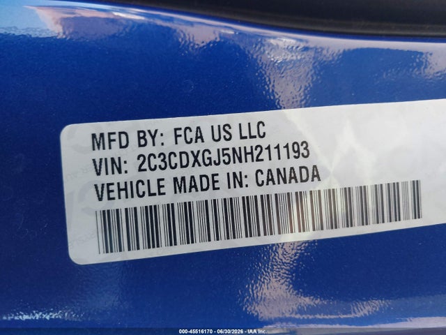 Dodge Charger Scat Pack 2022 2C3CDXGJ5NH211193 Image 9