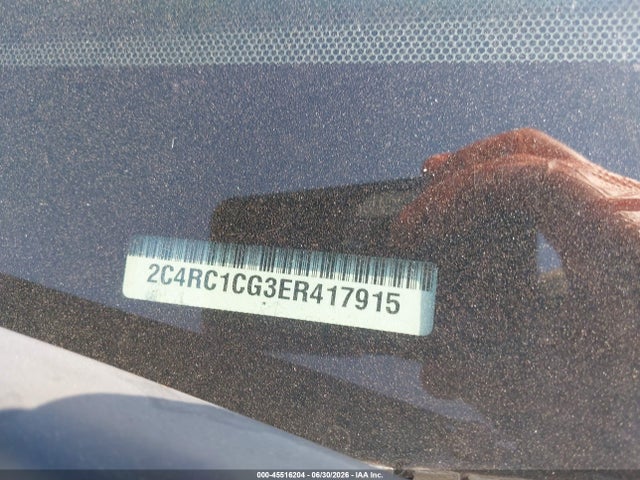 Продажа на аукционе авто 2014 Chrysler Town & Country Touring-l 30th Anniversary, vin: 2C4RC1CG3ER417915, номер лота: 45516204