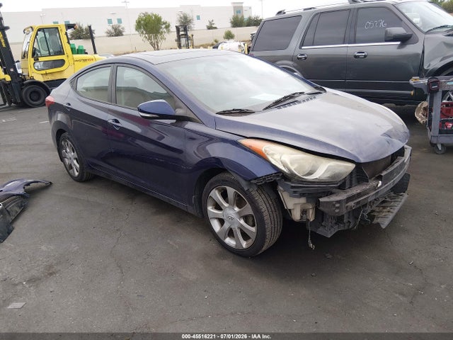 Продажа на аукционе авто 2013 Hyundai Elantra Limited, vin: 5NPDH4AE2DH436451, номер лота: 45516221