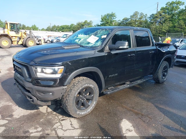 45516227 :رقم المزاد ، 1C6SRFLT5LN217310 vin ، 2020 Ram 1500 Rebel  4x4 5'7 Box مزاد بيع