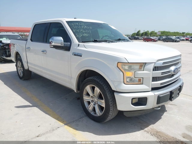 Aukcja sprzedaży 2015 Ford F-150 Platinum, vin: 1FTEW1EF6FFB47601, numer aukcji: 45516281