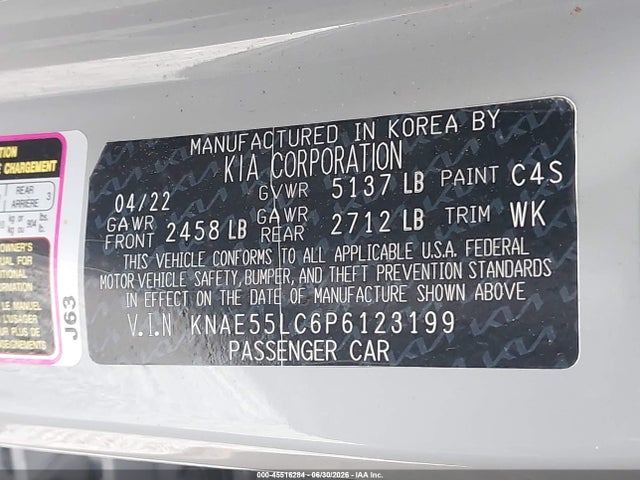 KIA Stinger Gt2 2023 KNAE55LC6P6123199 Image 9