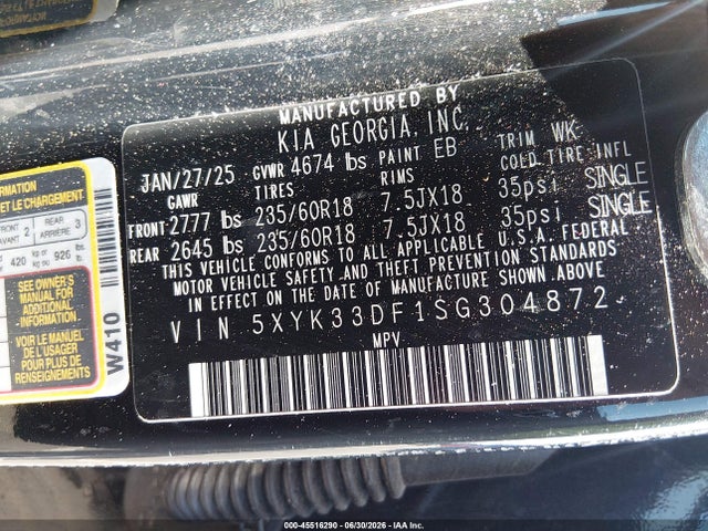 KIA Sportage Ex 2025 5XYK33DF1SG304872 Image 9