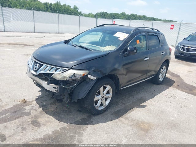 2009 Nissan Murano Sl მანქანა იყიდება აუქციონზე, vin: JN8AZ18UX9W016339, აუქციონის ნომერი: 45516294