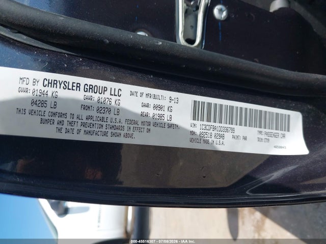 Продажа на аукционе авто 2013 Dodge Dart Sxt, vin: 1C3CDFBA1DD336799, номер лота: 45516307