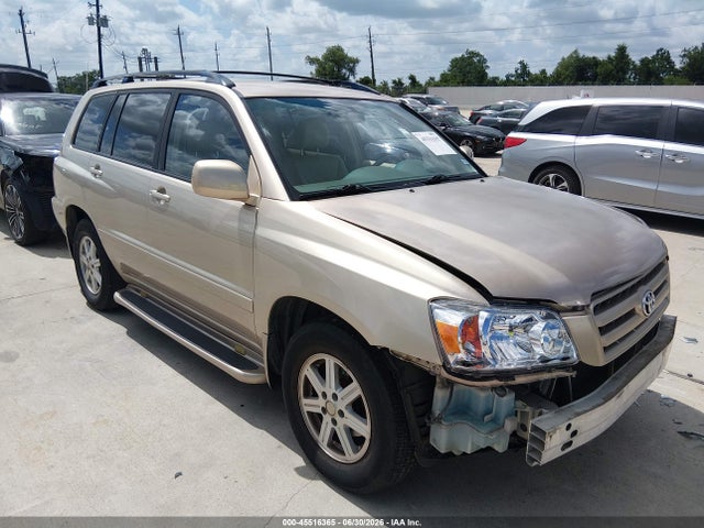 Aukcja sprzedaży 2006 Toyota Highlander V6, vin: JTEGP21A960113656, numer aukcji: 45516365