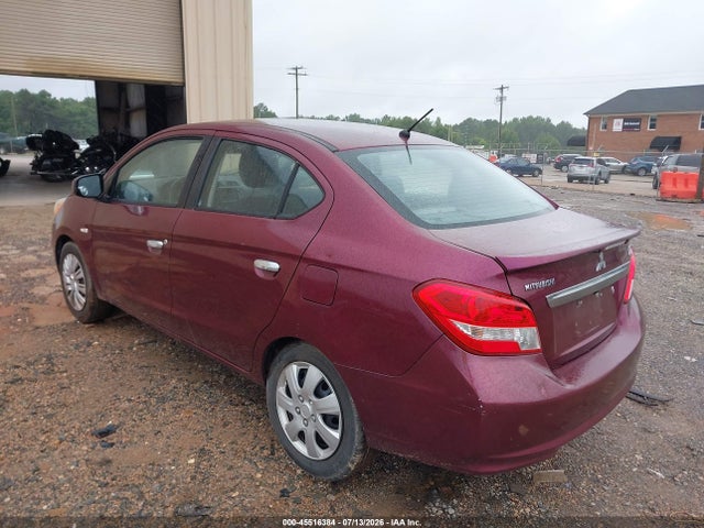 2017 Mitsubishi Mirage G4 Es მანქანა იყიდება აუქციონზე, vin: ML32F3FJ9HHF11282, აუქციონის ნომერი: 45516384