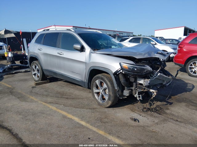 45516565 :رقم المزاد ، 1C4PJMDN7KD157092 vin ، 2019 Jeep Cherokee Limited 4x4 مزاد بيع