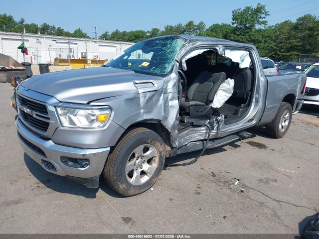 2019 Ram 1500 Big Horn/lone Star  4x4 6'4 Box მანქანა იყიდება აუქციონზე, vin: 1C6SRFMT6KN756919, აუქციონის ნომერი: 45516602