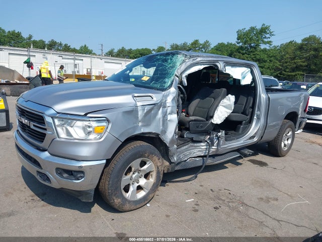 2019 Ram 1500 Big Horn/lone Star  4x4 6'4 Box მანქანა იყიდება აუქციონზე, vin: 1C6SRFMT6KN756919, აუქციონის ნომერი: 45516602