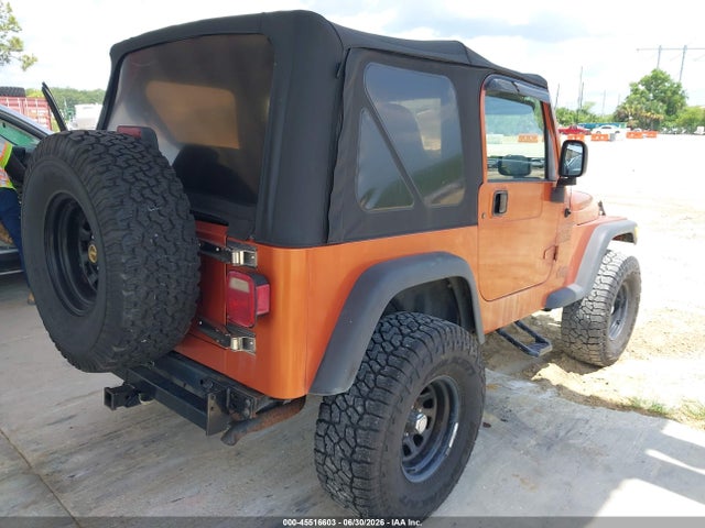 45516603 :رقم المزاد ، 1J4FA29P4YP800994 vin ، 2000 Jeep Wrangler Se مزاد بيع