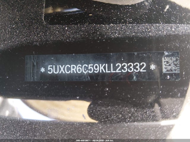 BMW X5 Xdrive40i 2019 5UXCR6C59KLL23332 Image 9