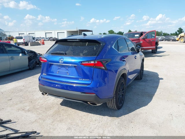 Aukcja sprzedaży 2015 Lexus Nx 200t F Sport, vin: JTJYARBZ8F2007790, numer aukcji: 45516675