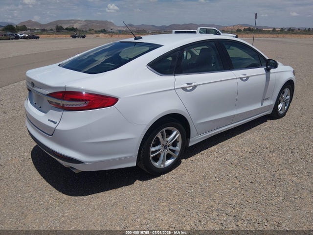 3FA6P0UU2JR278991 Ford Fusion Hybrid S