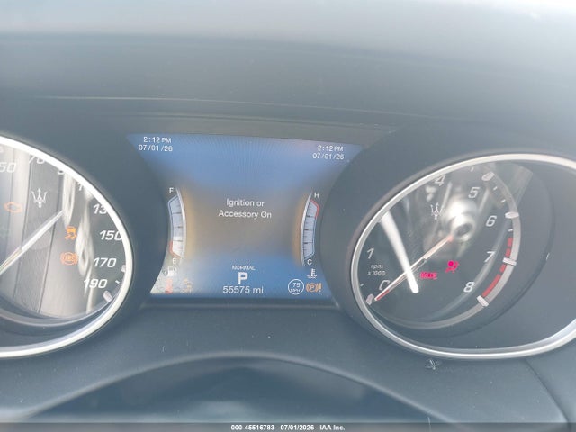 2019 Maserati Levante Gransport მანქანა იყიდება აუქციონზე, vin: ZN661XUS9KX338579, აუქციონის ნომერი: 45516783