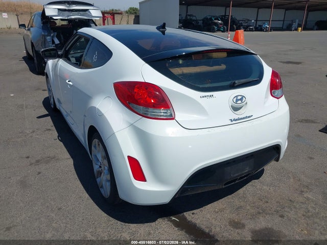 Aukcja sprzedaży 2012 Hyundai Veloster Base W/gray, vin: KMHTC6AD5CU047137, numer aukcji: 45516803