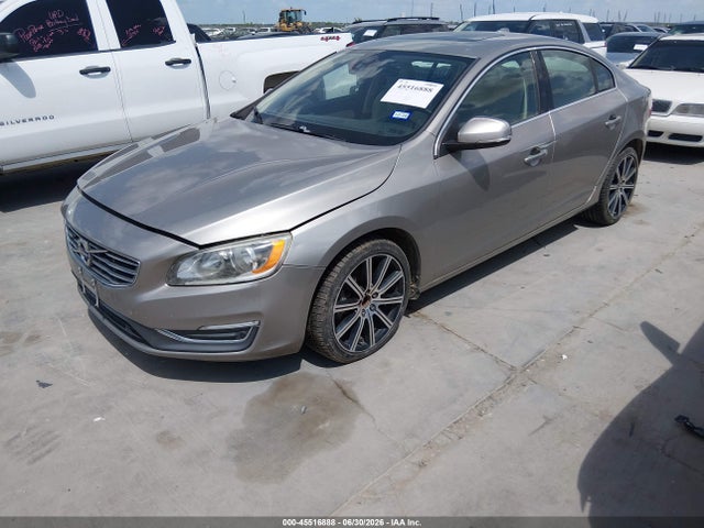 2016 Volvo S60 Inscription T5 Premier მანქანა იყიდება აუქციონზე, vin: LYV612TK8GB107956, აუქციონის ნომერი: 45516888