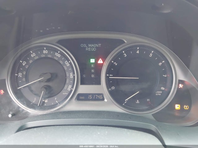 45516961 :رقم المزاد ، JTHCF5C29A5038612 vin ، 2010 Lexus Is 250 مزاد بيع